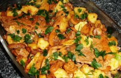 Portuguese Morcela with Scrambled Eggs Recipe