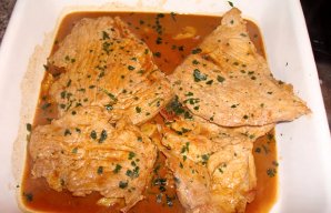 Portuguese Pork with Red Peppers Recipe