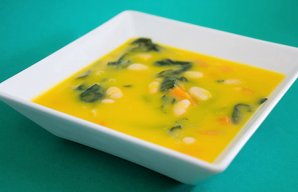 Vegetable Soup with Spinach Recipe