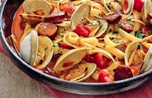 Portuguese Style Spaghetti with Cod and Cream Recipe