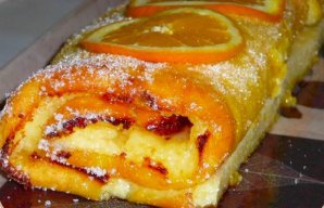 Portuguese Orange Roll Recipe 