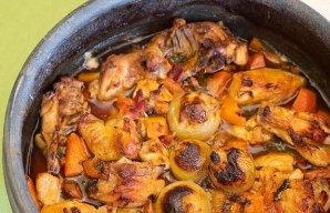 Portuguese Roasted Chicken with Port Wine Recipe