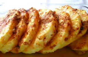 Baked Pineapple with Cinnamon Recipe