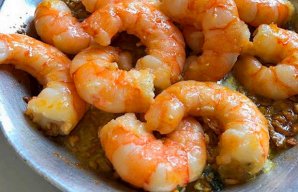 Portuguese Simple & Quick Garlic Shrimp Recipe