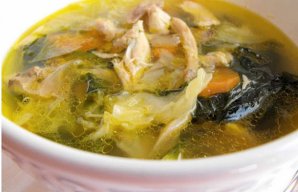 Portuguese Chicken with Kale Soup Recipe