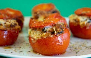 Portuguese Style Tuna Stuffed Tomatoes Recipe