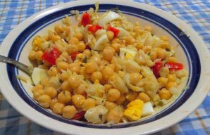 Portuguese Cod & Chickpea Salad Recipe
