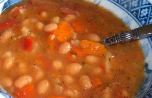 Portuguese Cornmeal & Collard Greens Soup Recipe