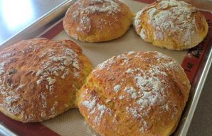 Portuguese Cod & Collard Greens Stuffed Bread Recipe