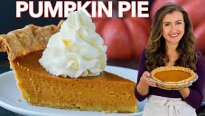The Best Pumpkin Pie - Thanksgiving Dessert