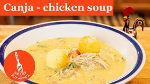 Portuguese Chicken Soup (Canja) [Cooking Video]