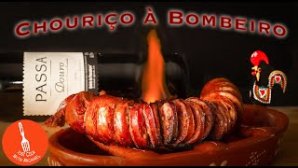 How to Make Portuguese Flame Grilled Chouriço [Cooking Video]