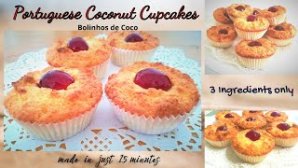Portuguese Coconut Cupcakes