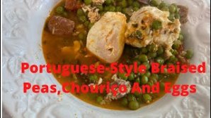 How to Make Portuguese Peas and Chouriço [Cooking Video]