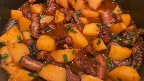 Nancy's Portuguese Octopus Stew [Cooking Video]