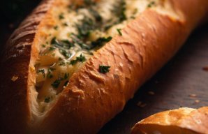 Parsley & Garlic Bread (Pão com alho e salsa) Recipe