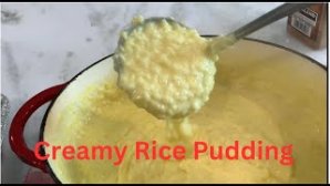 How to Make Portuguese Sweet Rice Pudding
