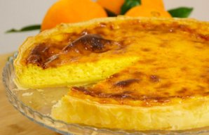 Portuguese  Orange Tart Recipe 