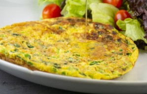 Paula's Green onion Omelette