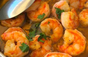 Garlic and Coriander Shrimp