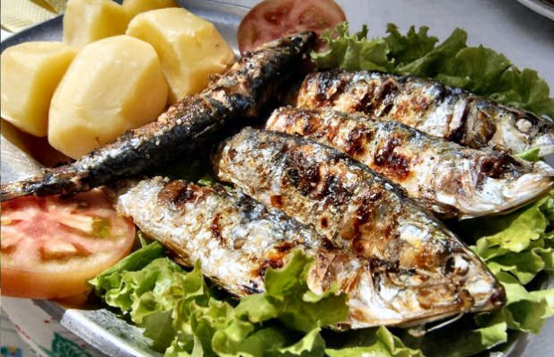Portuguese Grilled Sardines Recipe  - Portuguese Recipes