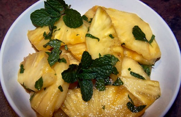Pineapple with Port Recipe