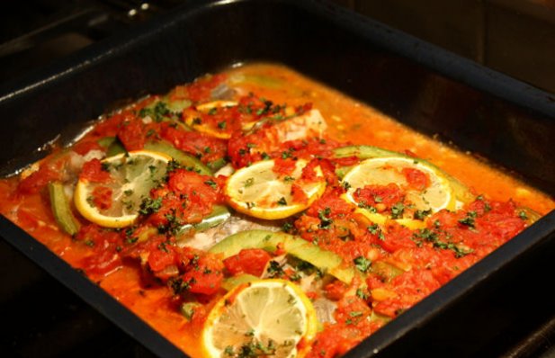 How to make Portuguese style baked fish.