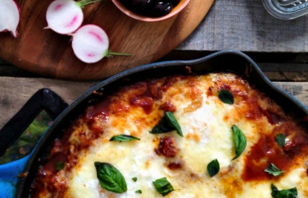 Learn how to make this great food for breakfast, lunch or dinner. This Portuguese baked eggs recipe is delicious.