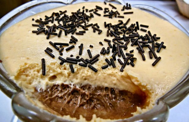 How to make Portuguese double chocolate mousse.