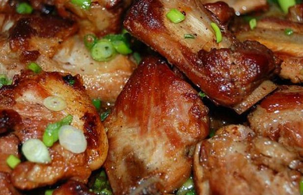 Portuguese Fried Pork Ribs Recipe - Portuguese Recipes