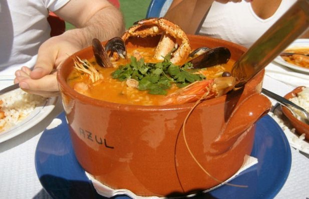 Portuguese Seafood Rice Recipe