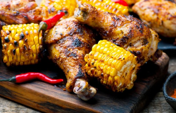 This Portuguese Nandos style piri piri chicken recipe makes succulent and super crispy chicken drumsticks, perfect for sharing. Serve with corn on the cob.