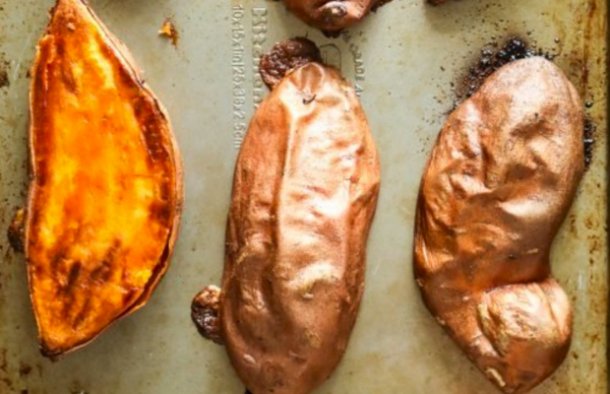 Baked Sweet Potatoes Recipe - Portuguese Recipes