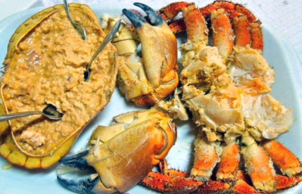 How to make Portuguese stuffed stone crab (Sapateira Recheada).