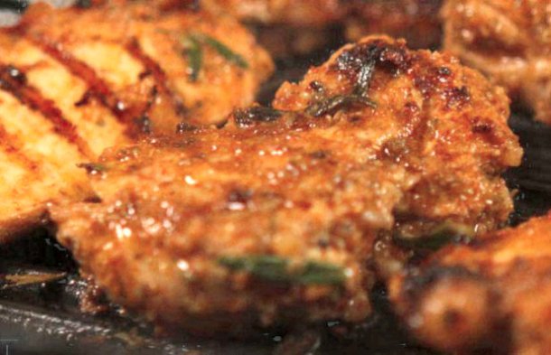 Enjoy this chicken meal on the BBQ or baked in the oven (frango grelhado). It may seem like a lot of work but if you get your herbs and spices ready, it’s quick to make.