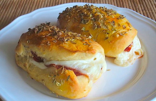 Tosta mista is a signature Portuguese ham and cheese melt that makes a great quick meal for any time of the day. You can use Portuguese rolls or papo-secos (buns). 