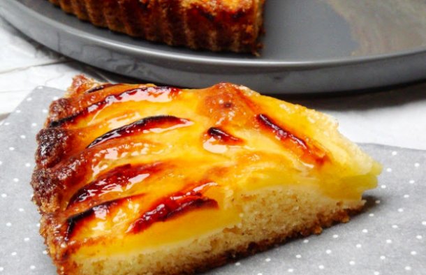 Portuguese Style Apple Pie Recipe - Portuguese Recipes