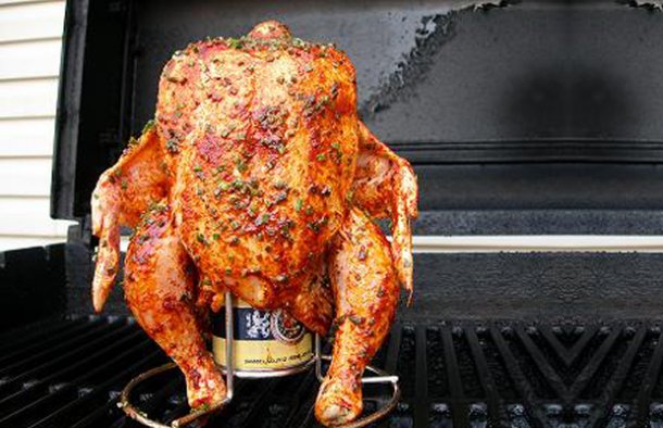 This delicious Portuguese style barbecue beer chicken takes a while to prepare but it is worth it in the end.