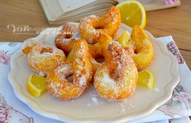 Portuguese Lemon Fried Donuts Recipe - Portuguese Recipes