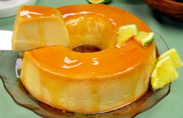 Portuguese Lemon & Milk Pudding Recipe - Portuguese Recipes