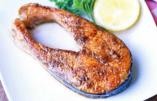 Portuguese Salmon with Lemon Juice Recipe - Portuguese Recipes