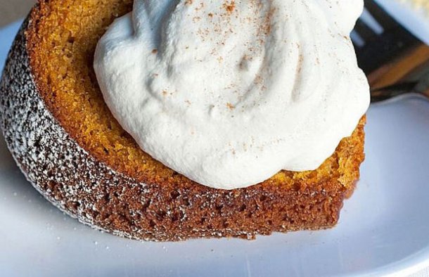 This delicious pumpkin spice cake is very moist and great for a potluck or a friend or family get together.