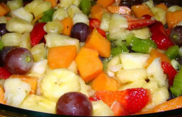 Sandra's Fruit Salad with Port Wine Recipe - Portuguese Recipes