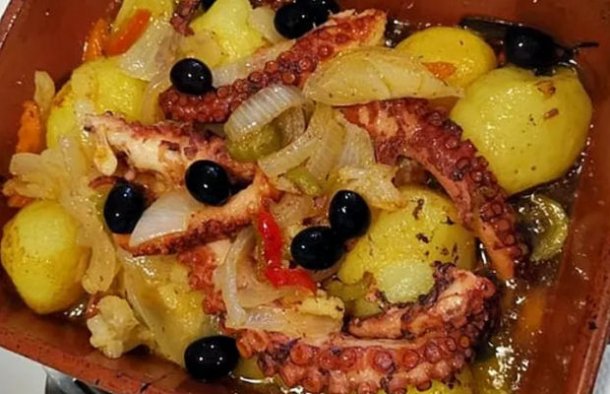 Portuguese Roasted Octopus (Polvo Assado) Recipe - Portuguese Recipes