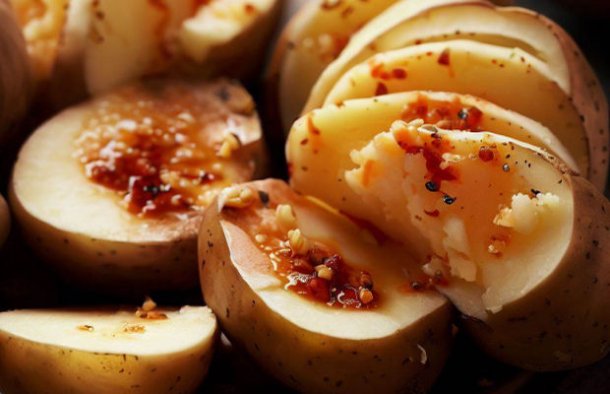 Paula's Portuguese Potatos with Garlic Sauce Recipe