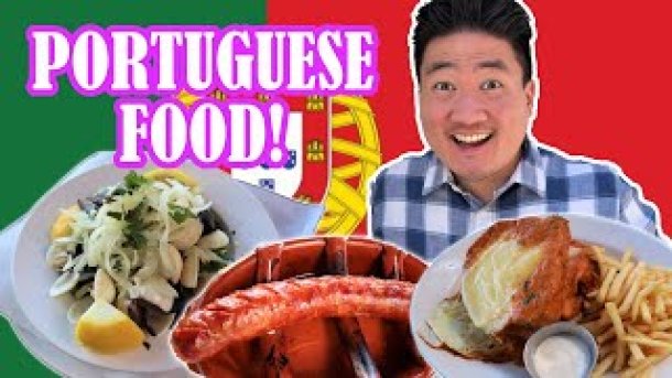 Trying Portuguese Food for the First Time [Reaction Video]